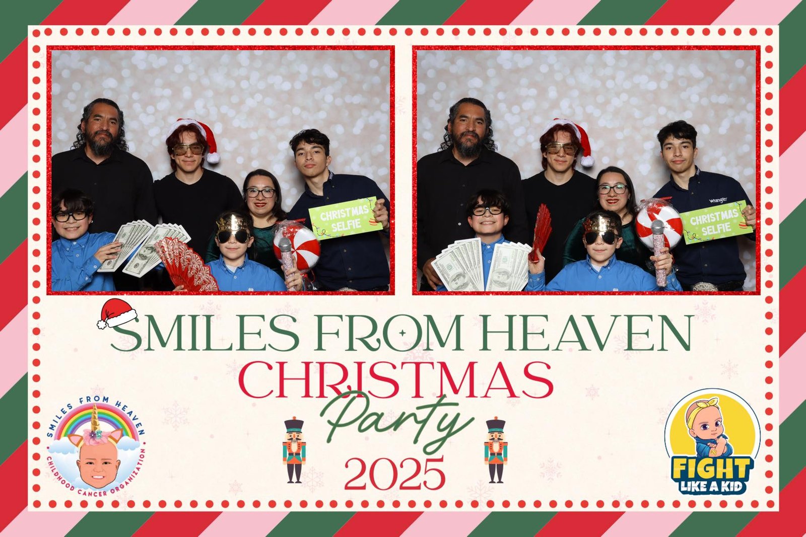 Christmas party photo booth — inspiration