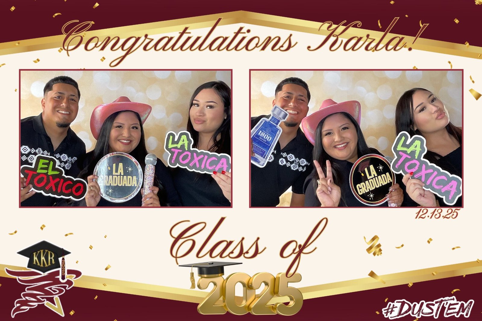 Graduation photo booth — inspiration