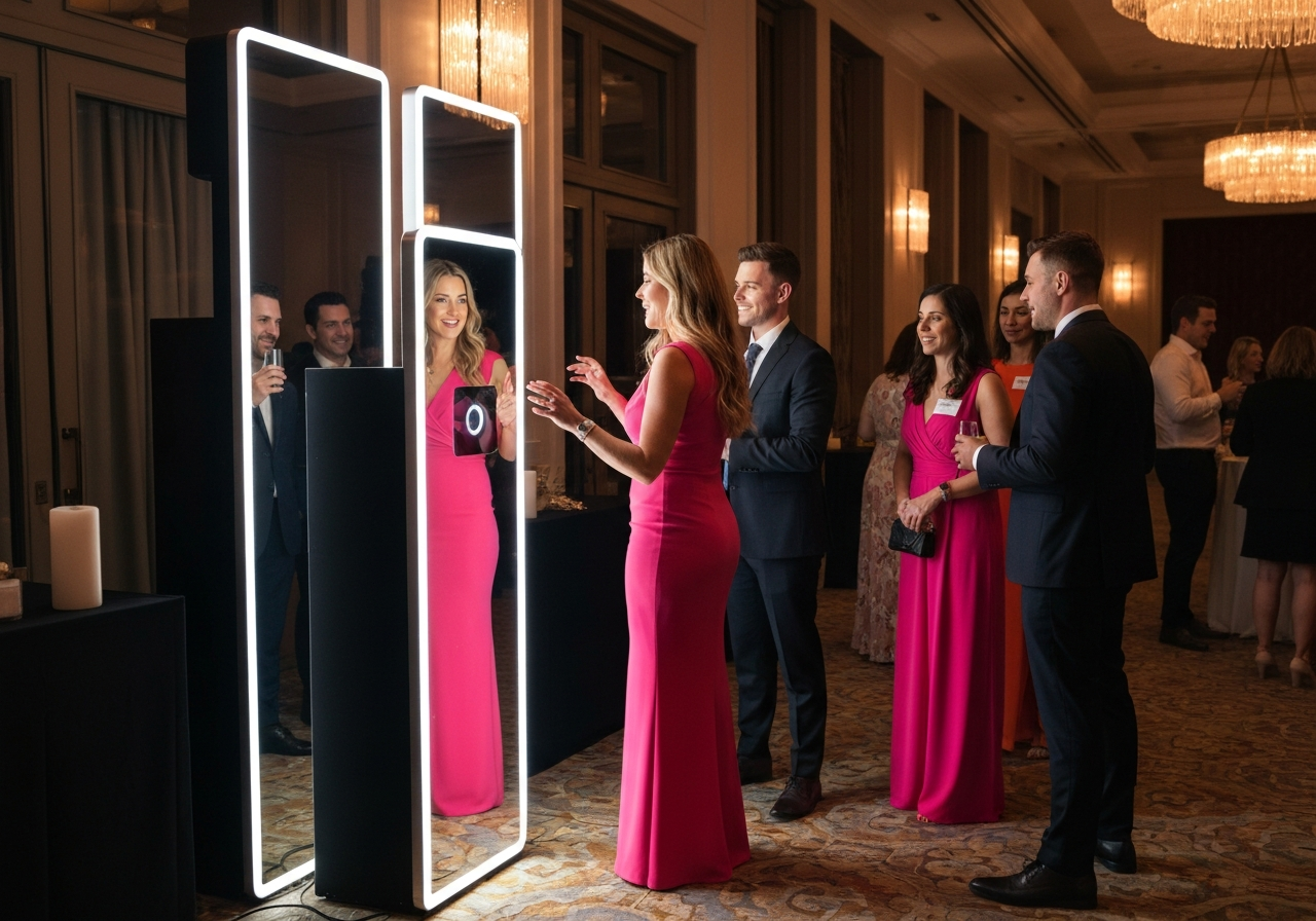 Mirror Photo Booth Rental Austin