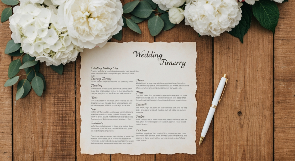 Wedding Reception Timeline: Hour-by-Hour Guide for Texas Couples